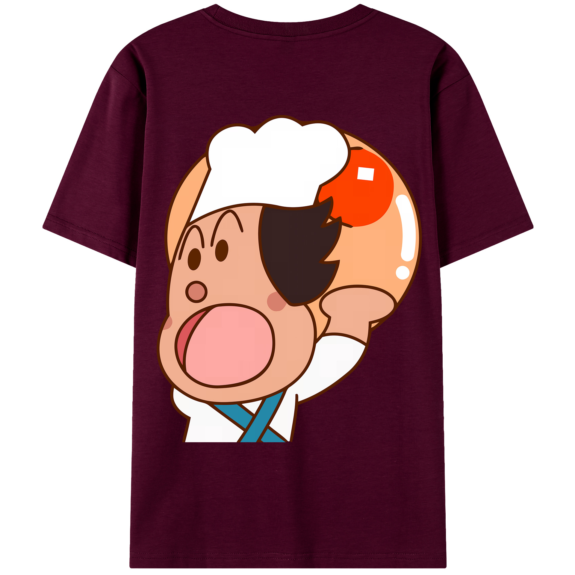 （画像用） アンパンマン Anpanman レディース半袖Tシャツ(バックプリント)